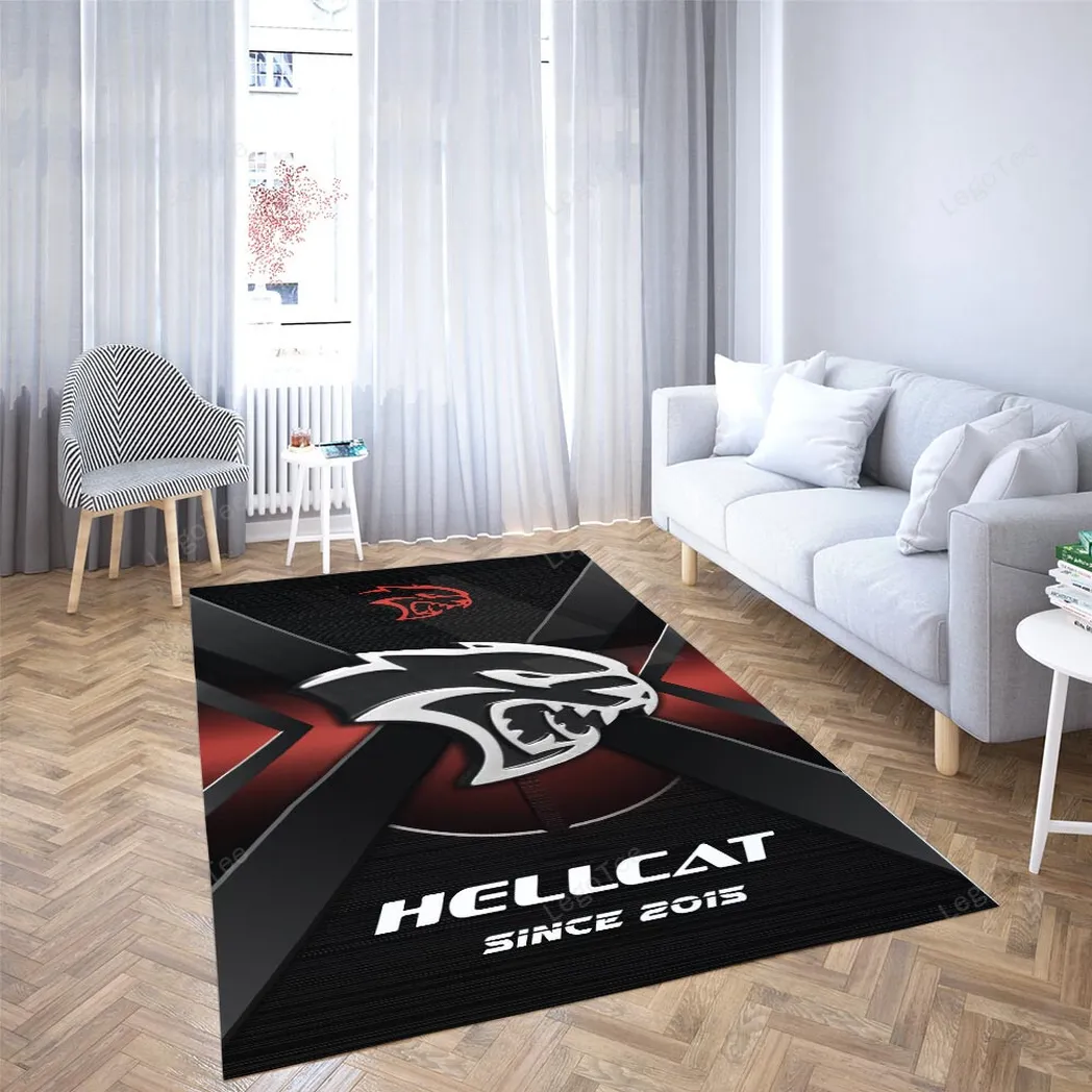 dodge challenger hellcat rug gift for dodge challenger hellcat lovers gift for him husband boyfriend car133021225613 yj2qf