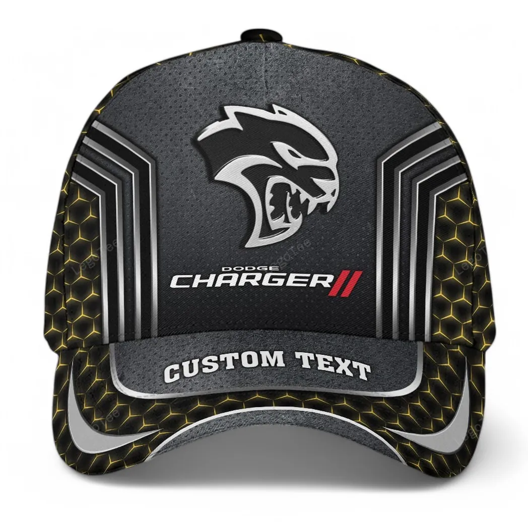 dodge charger kappe basecap mit allover druck fr dodge charger fans car99031025184 gelb
