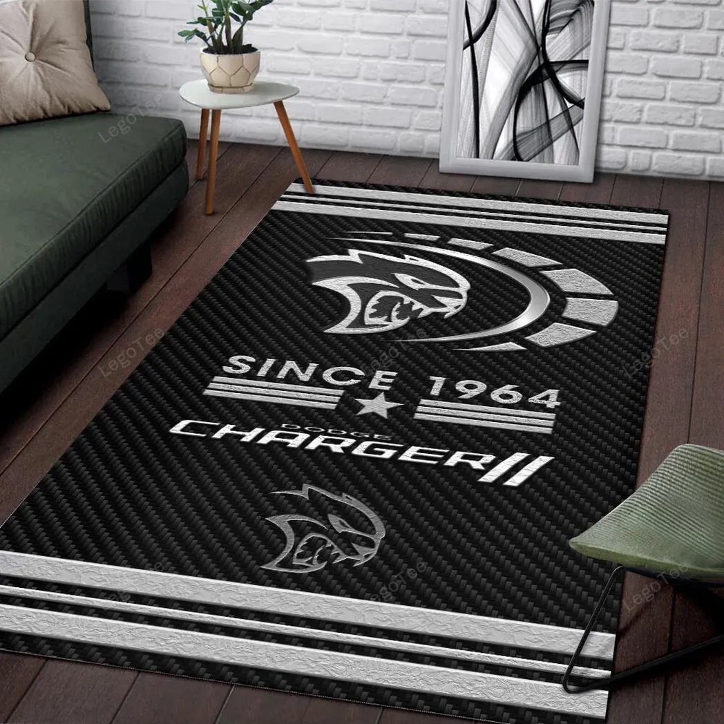 dodge charger rug gift for dodge charger lovers gift for him husband boyfriend car125021325613 jbyrn