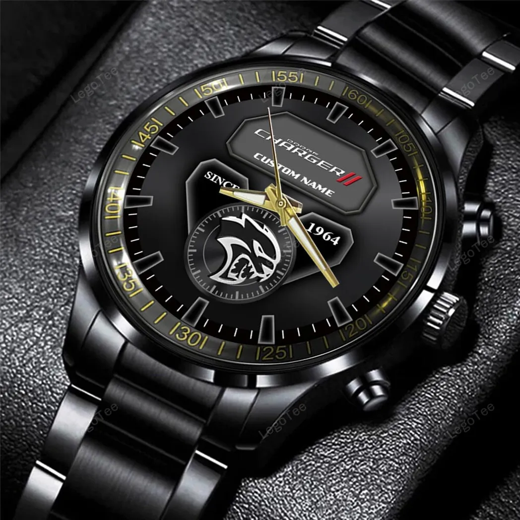dodge charger uhren edelstahl uhr fr dodge charger fans geschenk fr papa car32803270250285 3g5yy