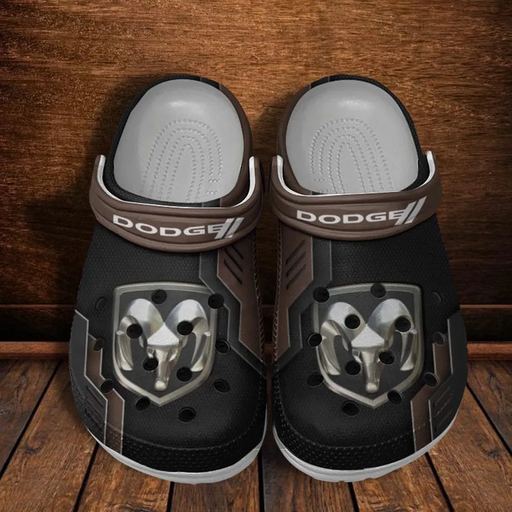 dodge crocs clogs mnner frauen geschenk fr dodge fan car185031525254 braun fmw6t