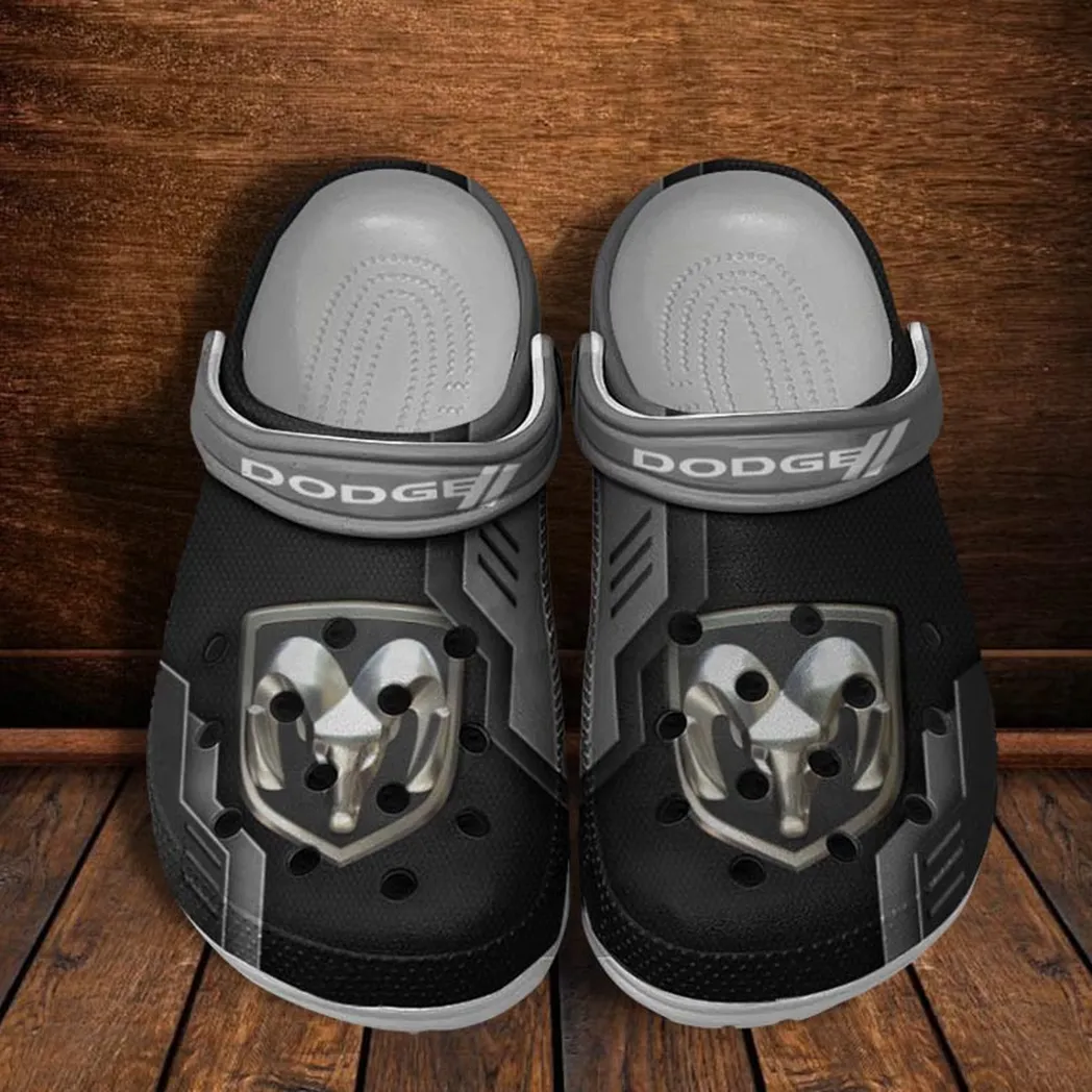 dodge crocs clogs mnner frauen geschenk fr dodge fan car185031525254 grau 9bojl