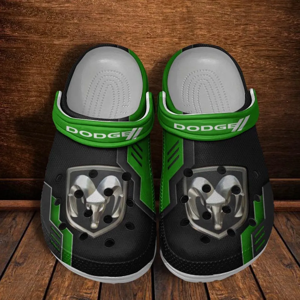 dodge crocs clogs mnner frauen geschenk fr dodge fan car185031525254 grn ycqlk