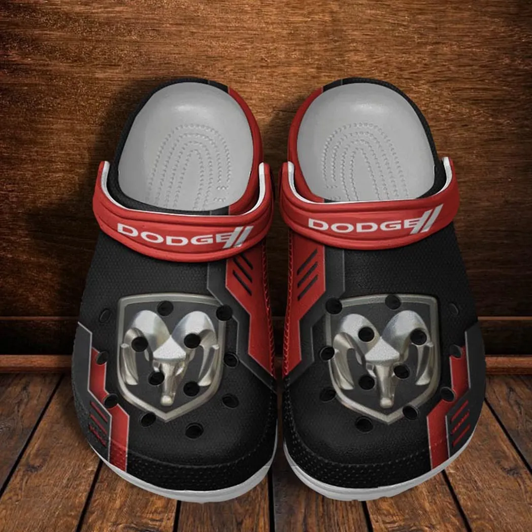 dodge crocs clogs mnner frauen geschenk fr dodge fan car185031525254 rot hugyk