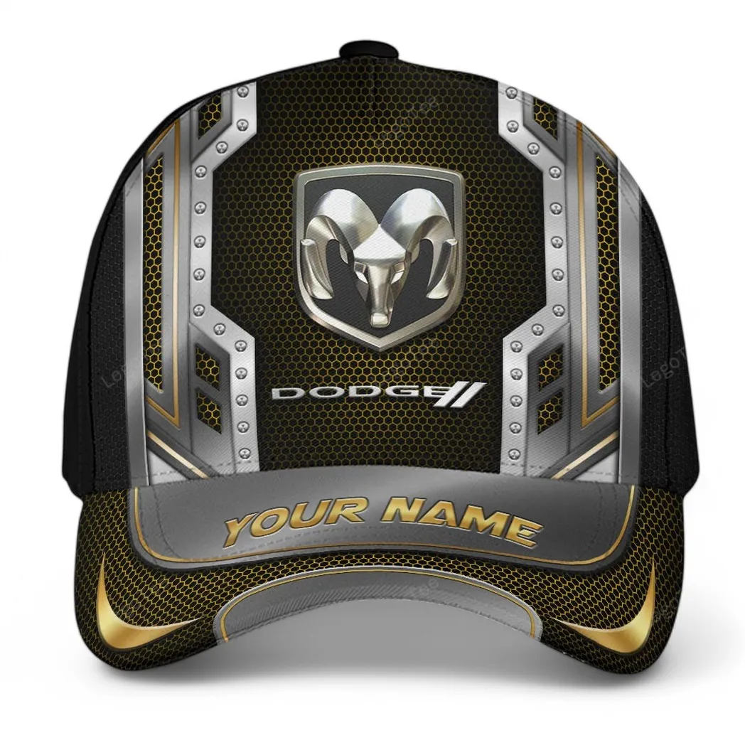 dodge kappe basecap mit allover druck fr dodge fans car99031025123 gelb qzlrf