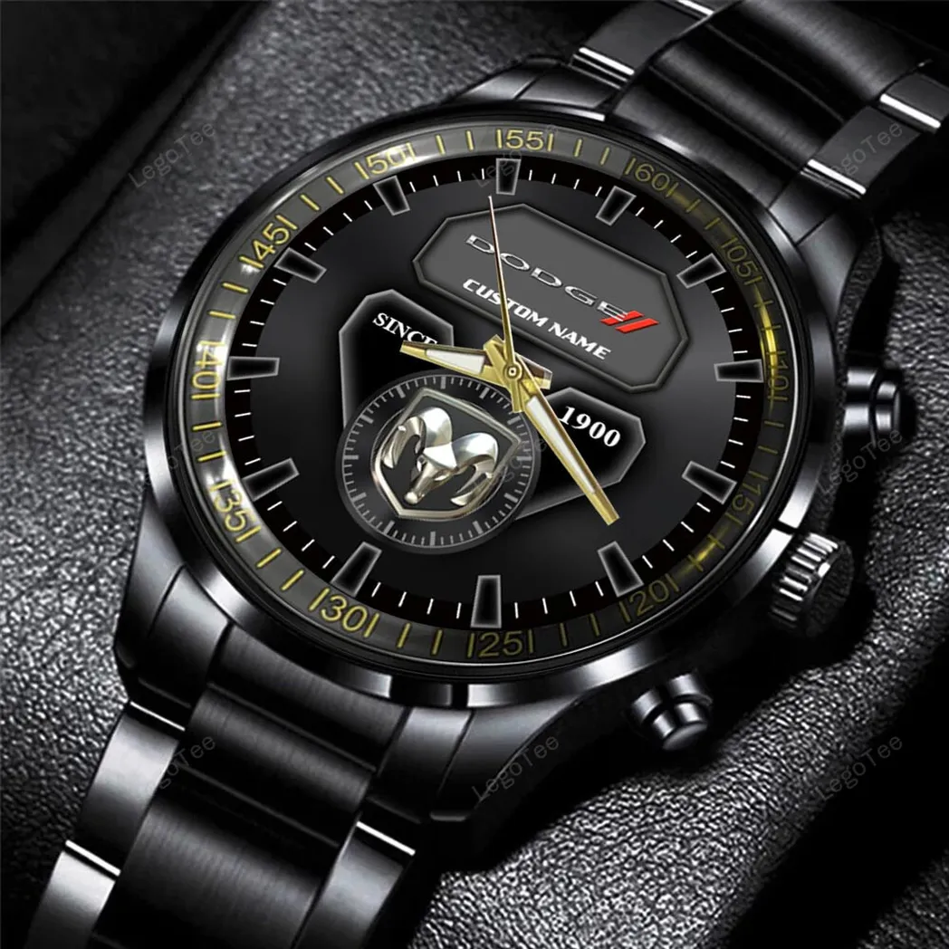 dodge uhren edelstahl uhr fr dodge fans geschenk fr papa car32803270250303 2mdgc