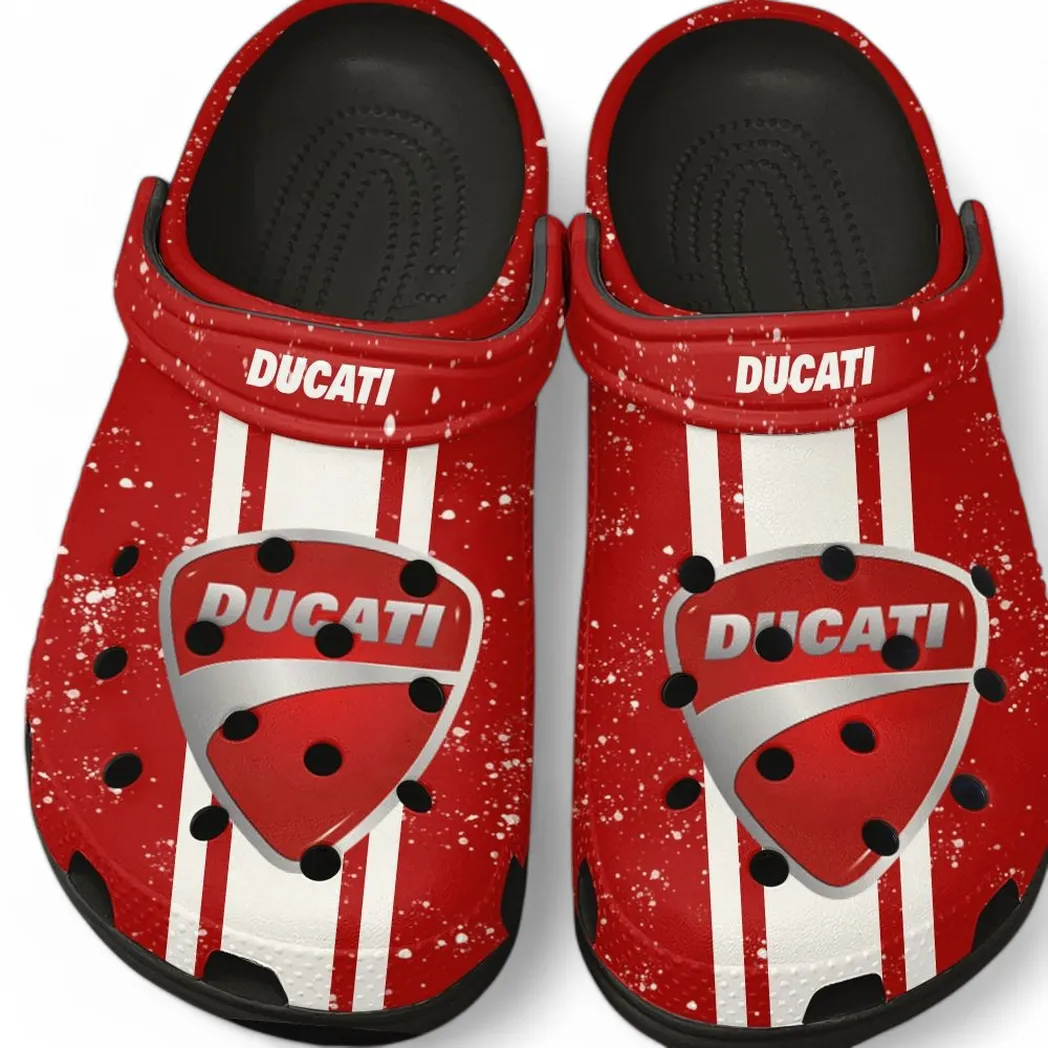 ducati crocs gift for ducati lovers gift for him husband boyfriend car62022025039 black gki7q