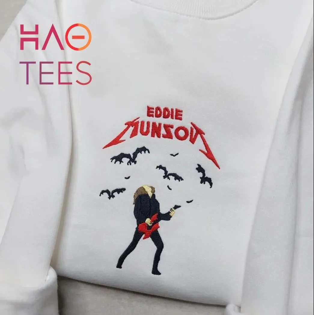 eddie munson strangers thing tv serie besticken sweatshirt im modischen stil