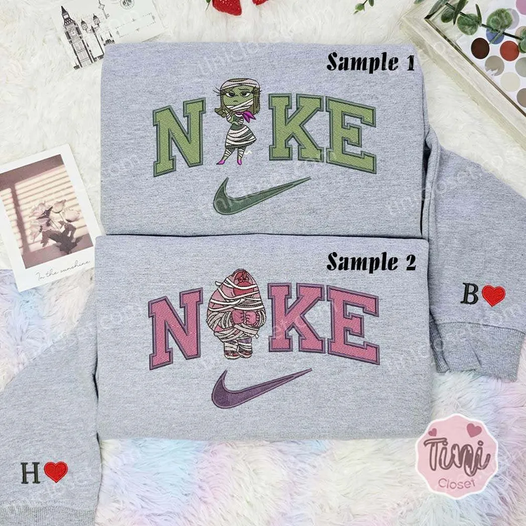 envy and anxiety mummy inside out x nike besticken hemd besticken sweatshirt modischer stil fr paare yskf0