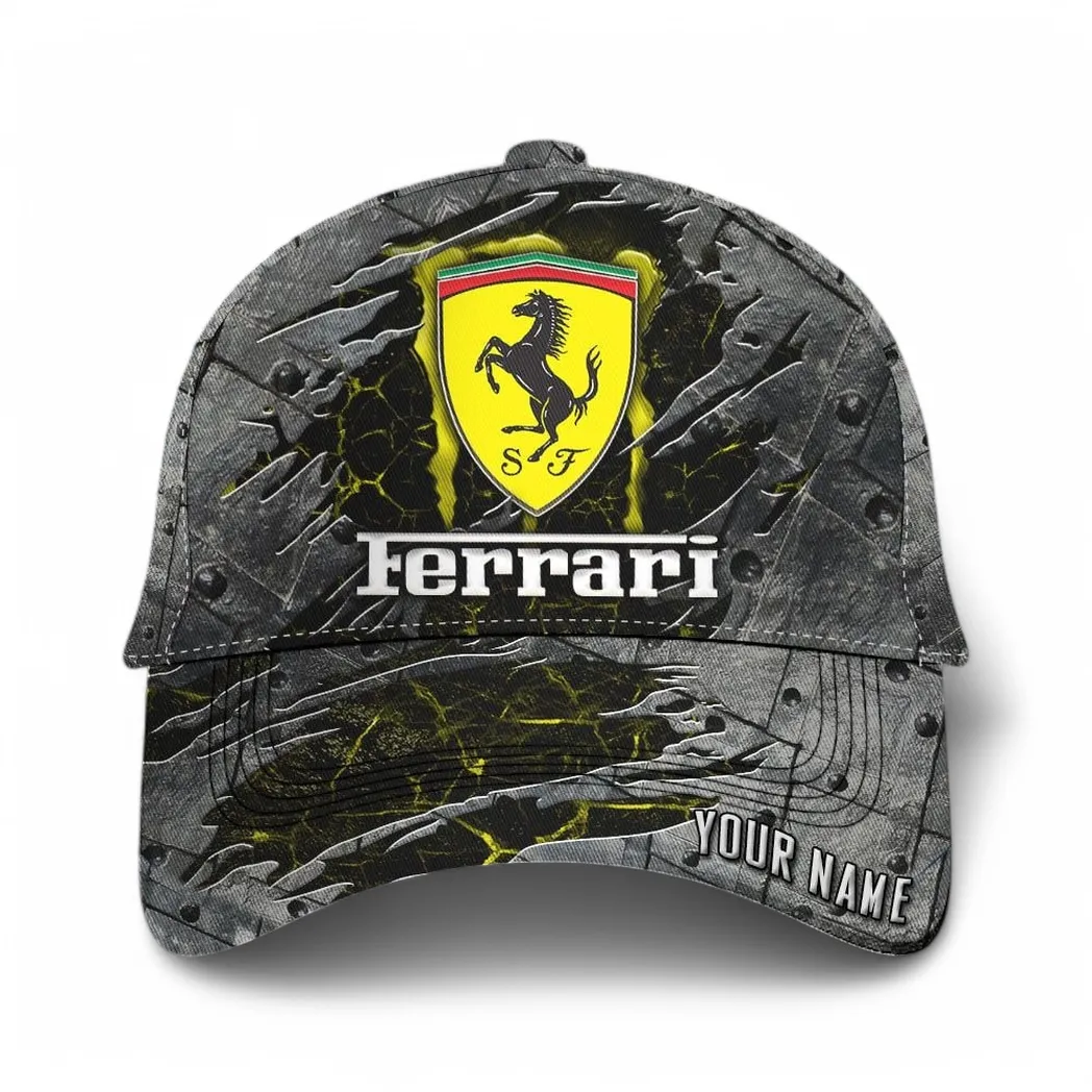 ferrari kappe basecap mit allover druck fr ferrari fans car6002202522