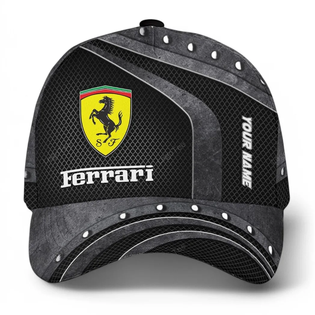 ferrari kappe basecap mit allover druck fr ferrari fans car99031025036 wei