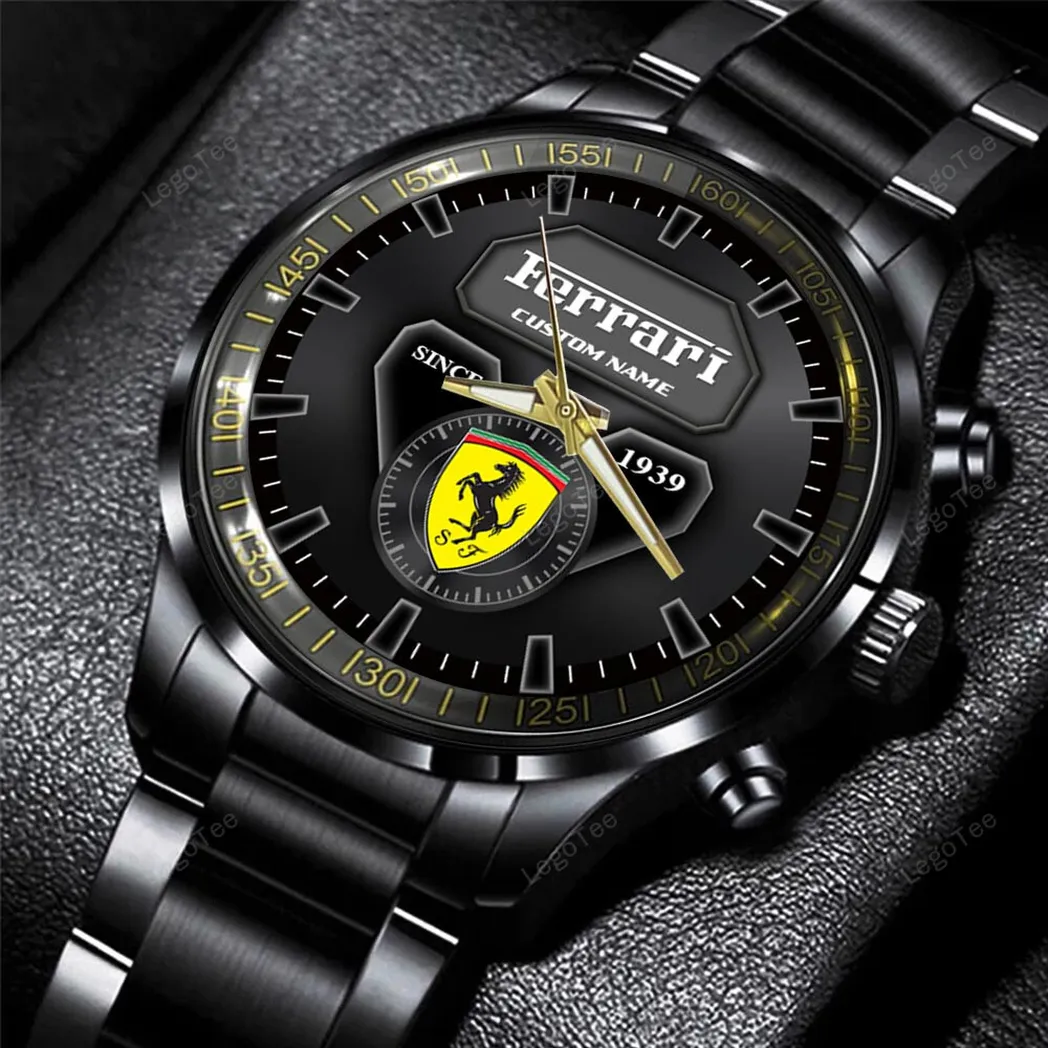 ferrari uhren edelstahl uhr fr ferrari fans geschenk fr papa car32803270250321 g7muv