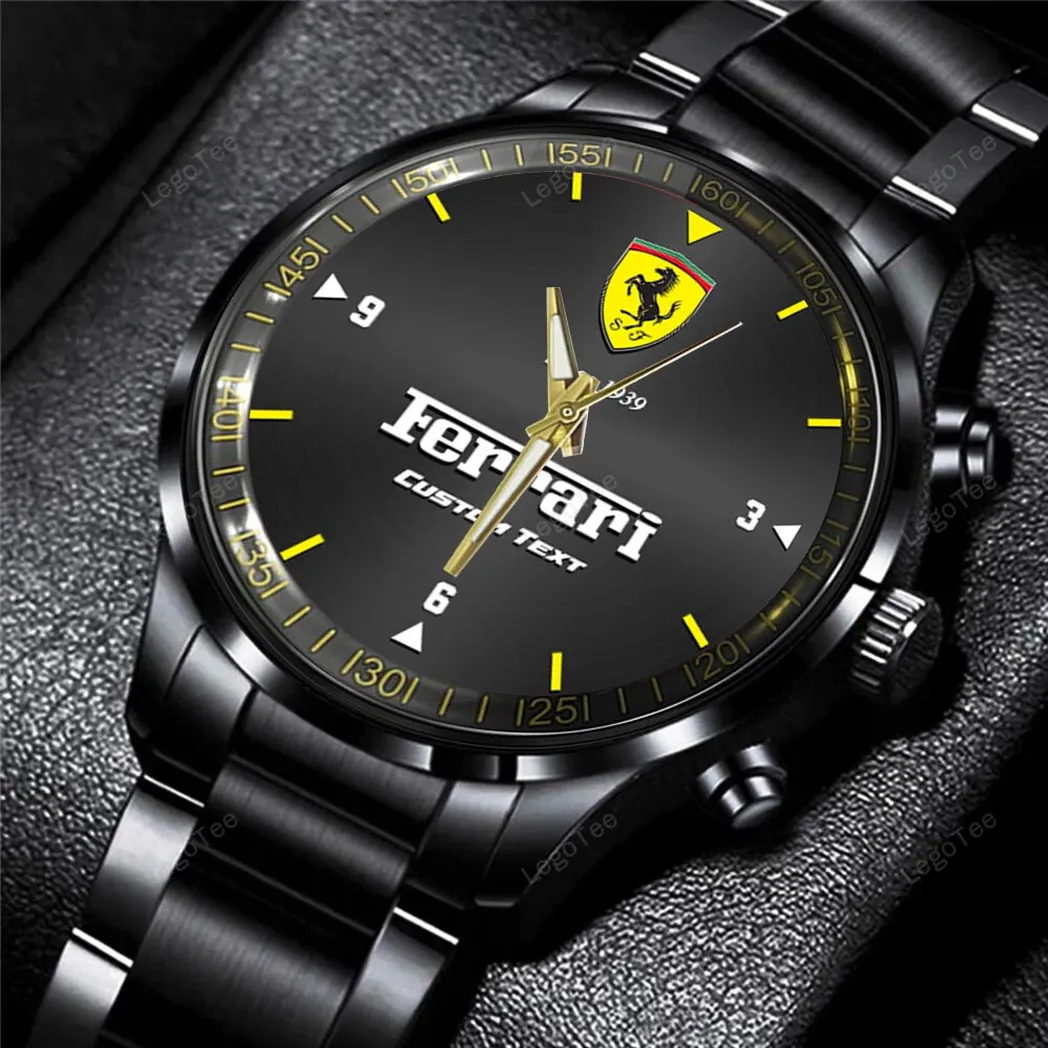 ferrari uhren edelstahl uhr fr ferrari fans geschenk fr papa car32803270250380