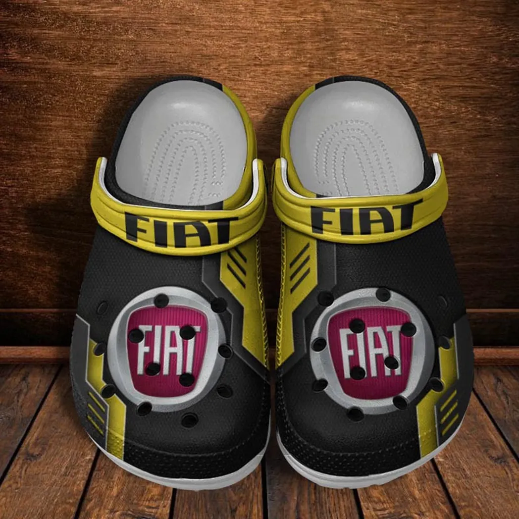 fiat crocs clogs mnner frauen geschenk fr fiat fan car185031525285 gelb