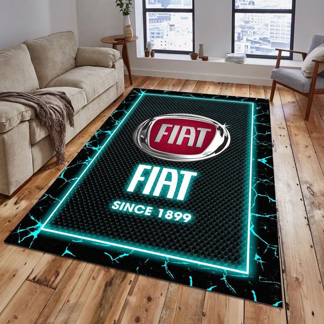 fiat rug gift for fiat lovers gift for him husband boyfriend car5202192522 cyan wrlpp