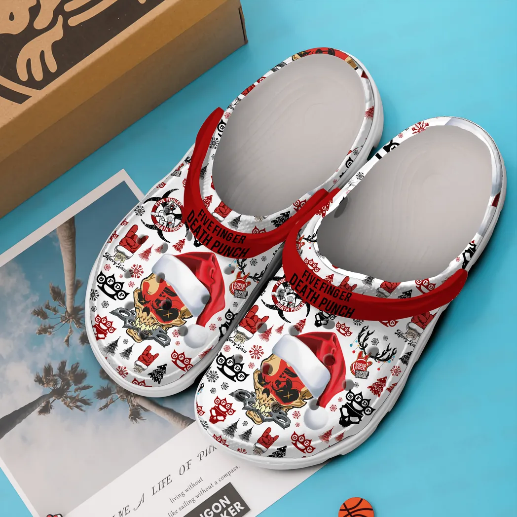 five finger death punch music crocs clogs w579q