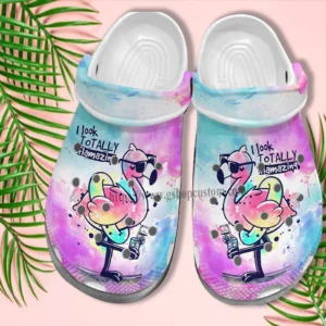flamingo cool party pool summer croc vrn2x