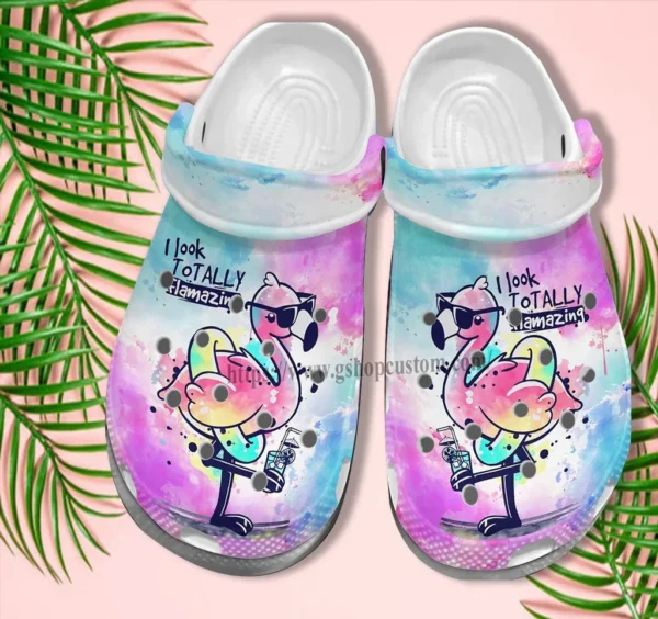flamingo cool party pool summer croc
