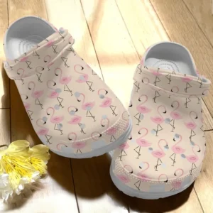 flamingo personalize clog custom crocs fashionstyle comfortable for women men kid print 3d adorable y1ukg
