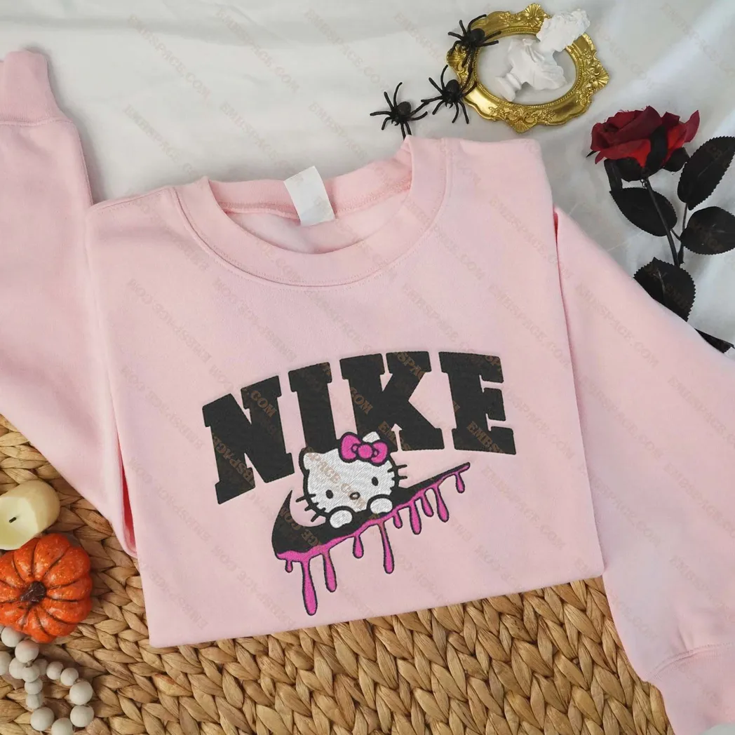 fledermuse halloween nike besticken sweatshirt fashion style 4p10y
