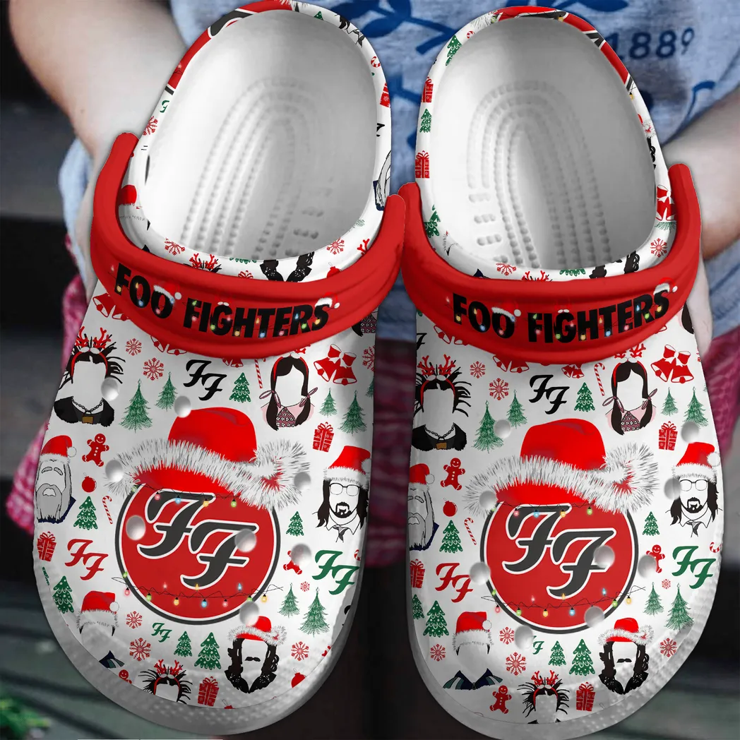 foo fighters music crocs clogs 3l64s
