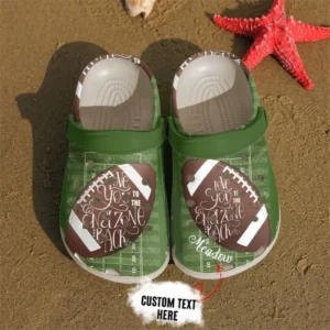 football love you to the end zone crocs classic clogs hjmr6