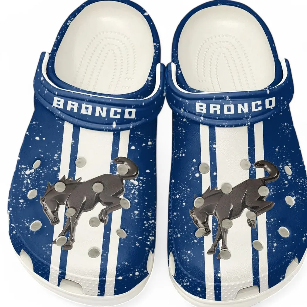 ford bronco crocs gift for ford bronco lovers gift for him husband boyfriend car62022025129 white