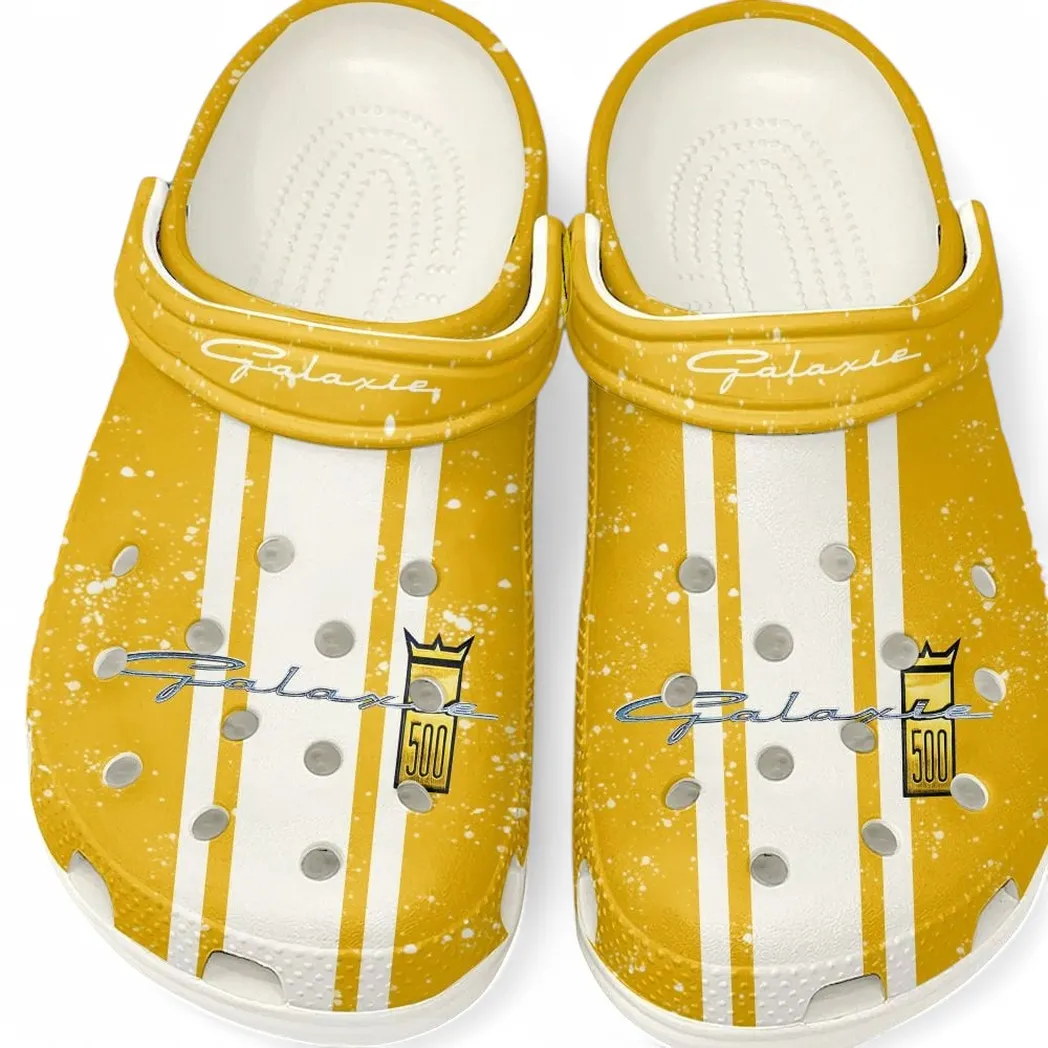 ford galaxie crocs gift for ford galaxie lovers gift for him husband boyfriend car62022025002 white mft6d