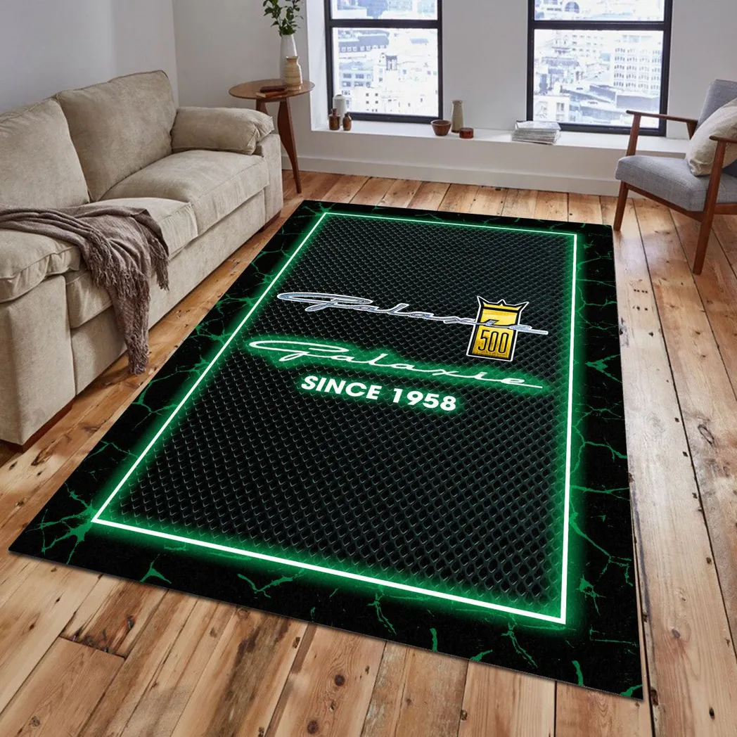 ford galaxie rug gift for ford galaxie lovers gift for him husband boyfriend car5202192524 green nim3y