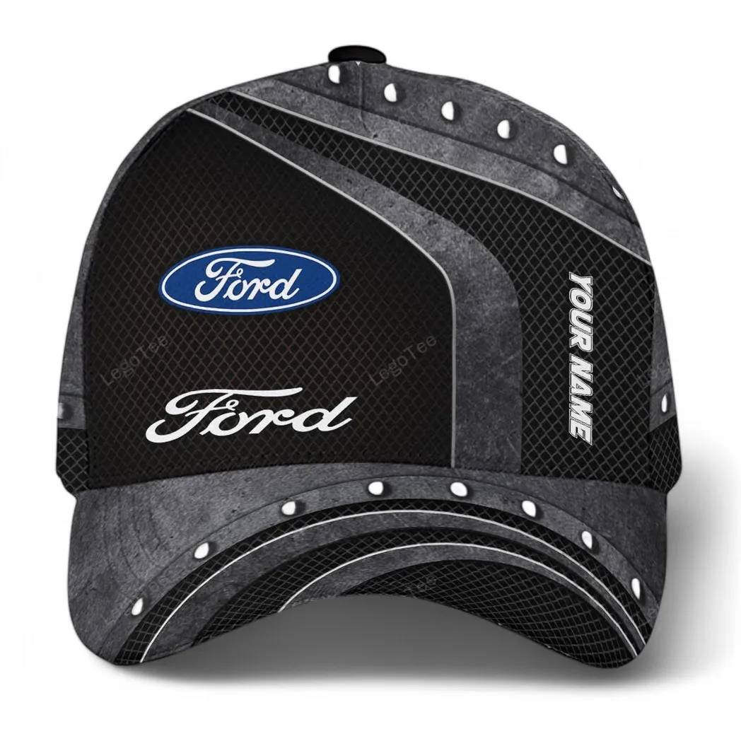 ford kappe basecap mit allover druck fr ford fans car99031025030 braun 40t1s