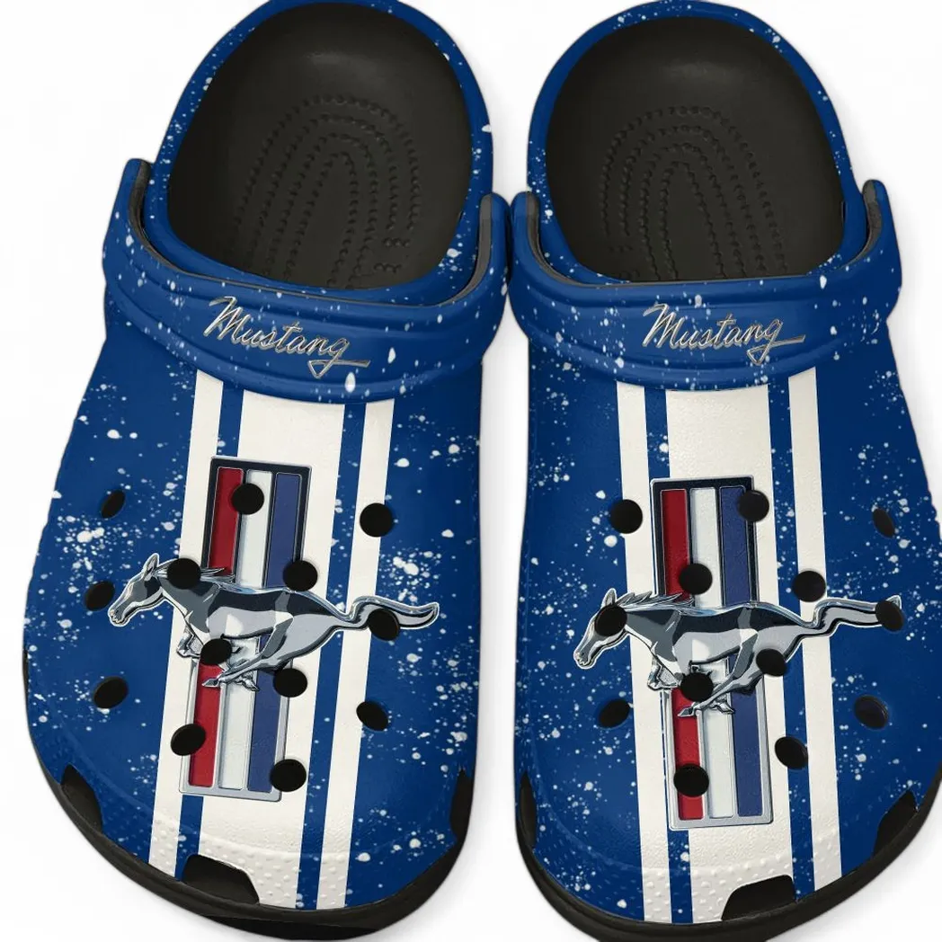 ford mustang crocs gift for ford mustang lovers gift for him husband boyfriend car62022025088 black rydqk