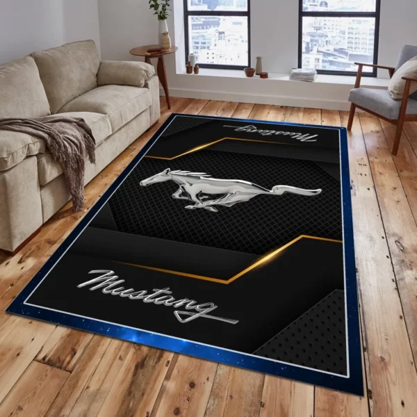ford mustang rug gift for ford mustang lovers gift for him husband boyfriend car08021125072