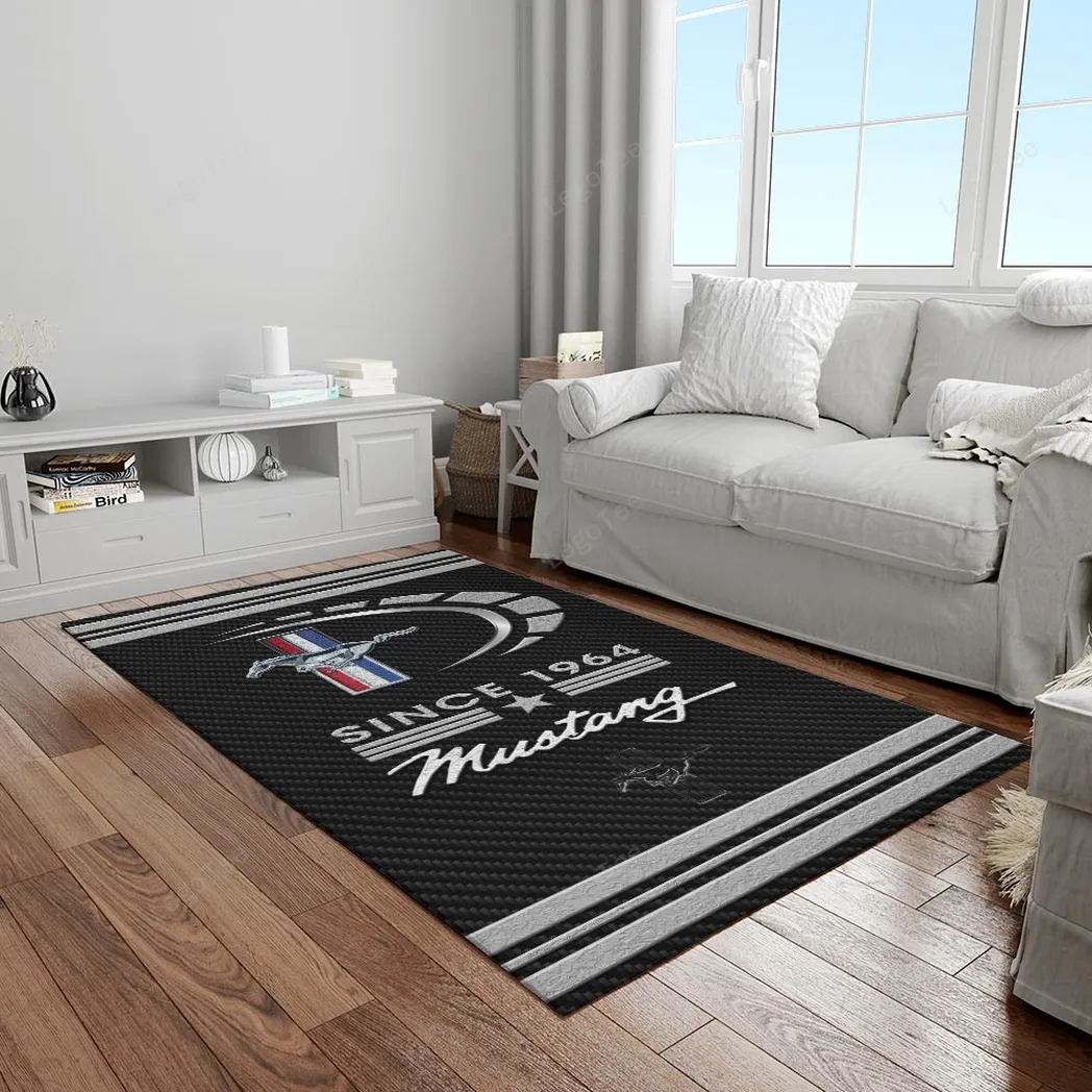 ford mustang rug gift for ford mustang lovers gift for him husband boyfriend car125021325566 6n4b9