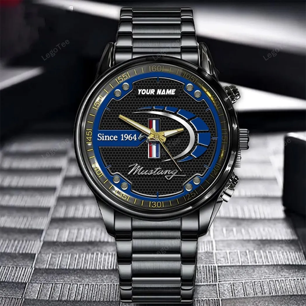 ford mustang uhren edelstahl uhr fr ford mustang fans geschenk fr papa car32803270250260 gthas