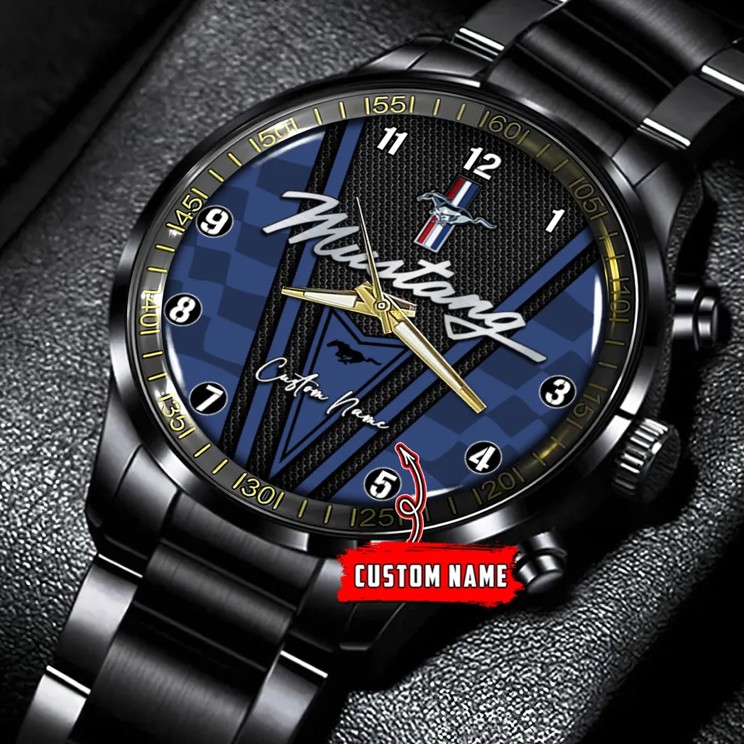 ford mustang uhren edelstahl uhr fr ford mustang fans geschenk fr papa car32803270250812 bwaiz