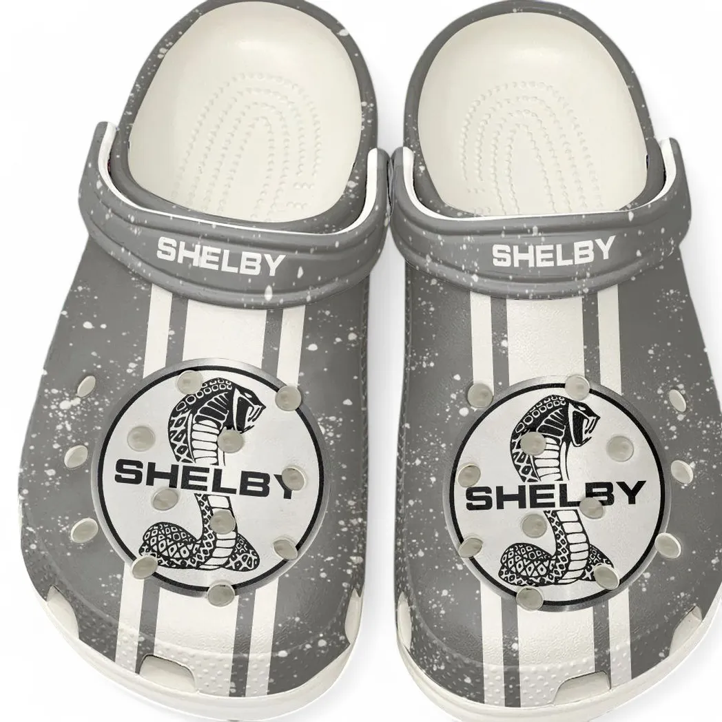 ford shelby crocs gift for ford shelby lovers gift for him husband boyfriend car62022025097 white yo2b8