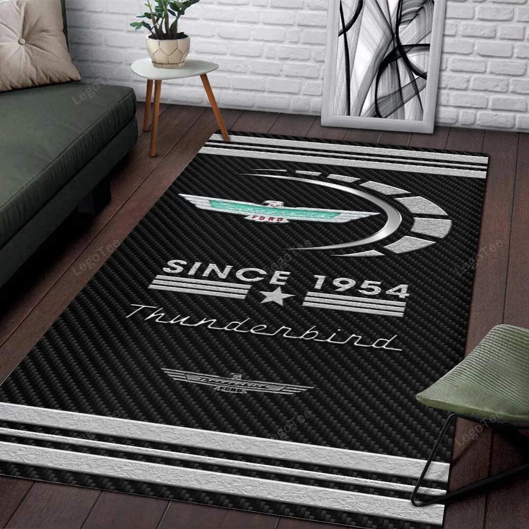 ford thunderbird rug gift for ford thunderbird lovers gift for him husband boyfriend car125021325583 mrldk