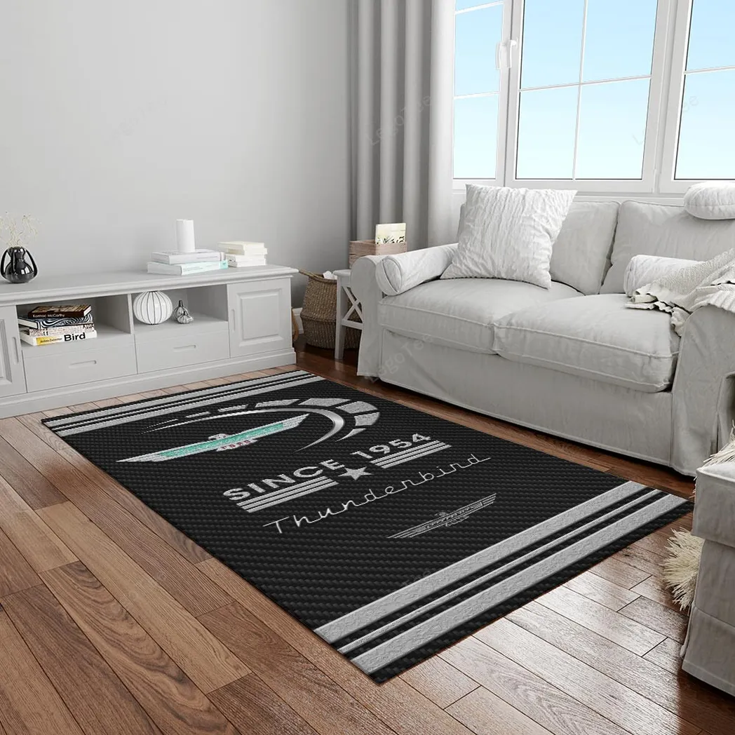 ford thunderbird rug gift for ford thunderbird lovers gift for him husband boyfriend car125021325583 wpjjq