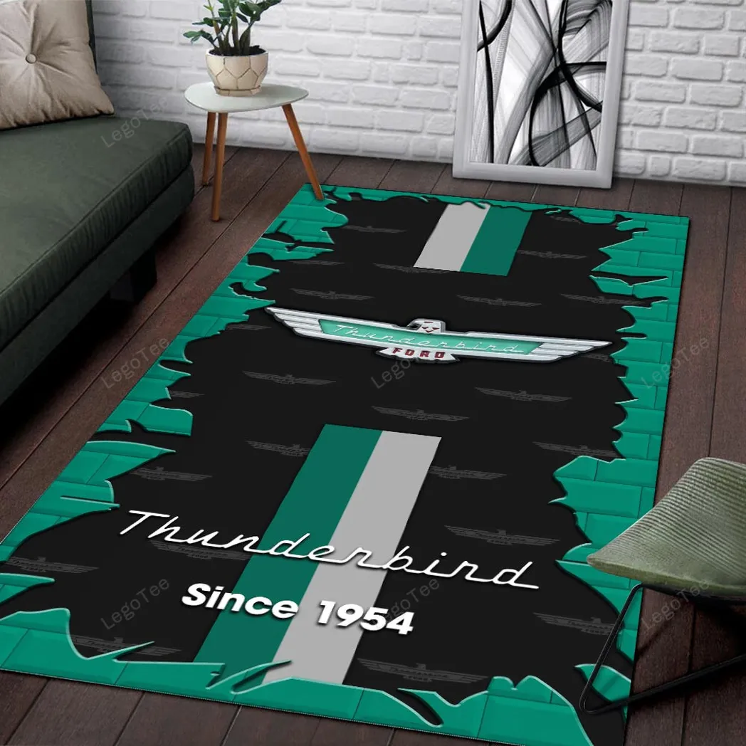 ford thunderbird rug gift for ford thunderbird lovers gift for him husband boyfriend car133021225749 cgu3m