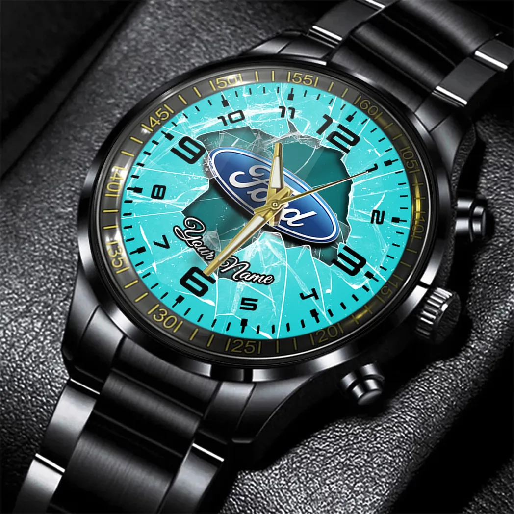 ford uhren edelstahl uhr fr ford fans geschenk fr papa car32803270251167 jqotv
