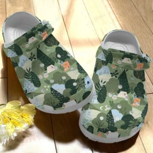 forest camping crocs personalized crocs classic clogs iedyp