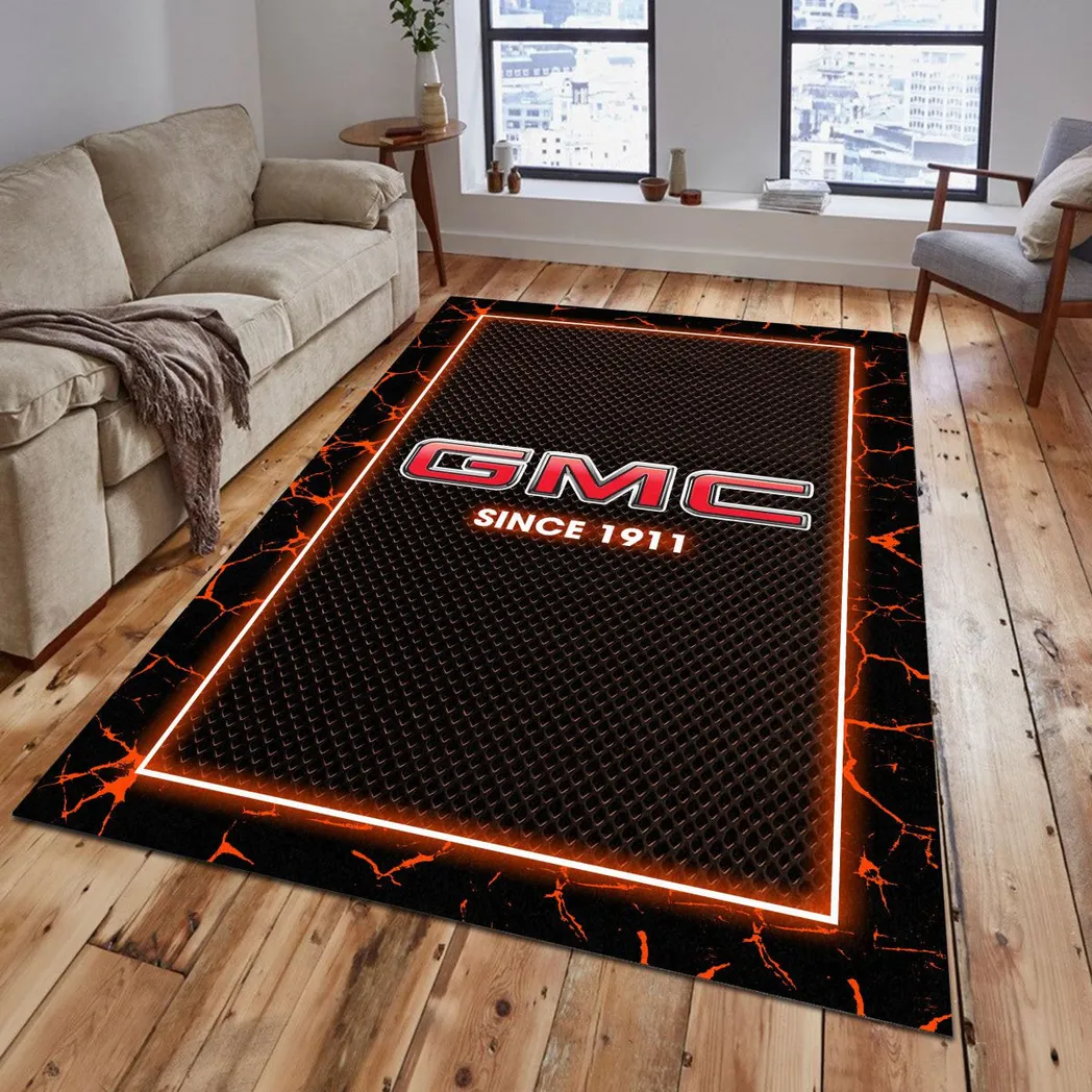 gmc car rug gift for gmc car lovers gift for him husband boyfriend car5202192527 orange rh8q7