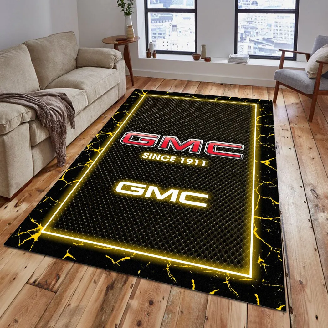 gmc car rug gift for gmc car lovers gift for him husband boyfriend car5202192527 yellow