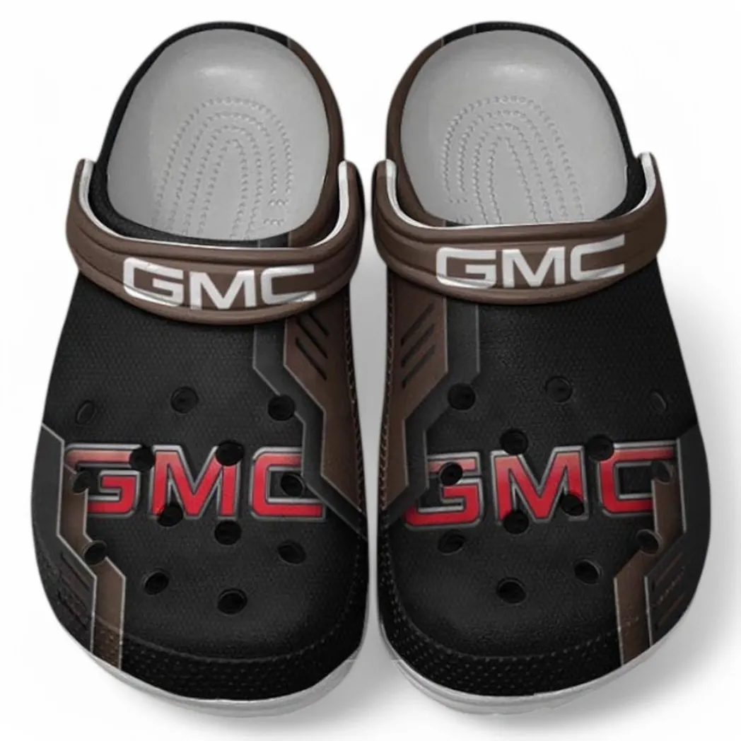 GMC Crocs Clogs Männer Frauen, Geschenk für GMC Fan CAR185031525287 - Braun