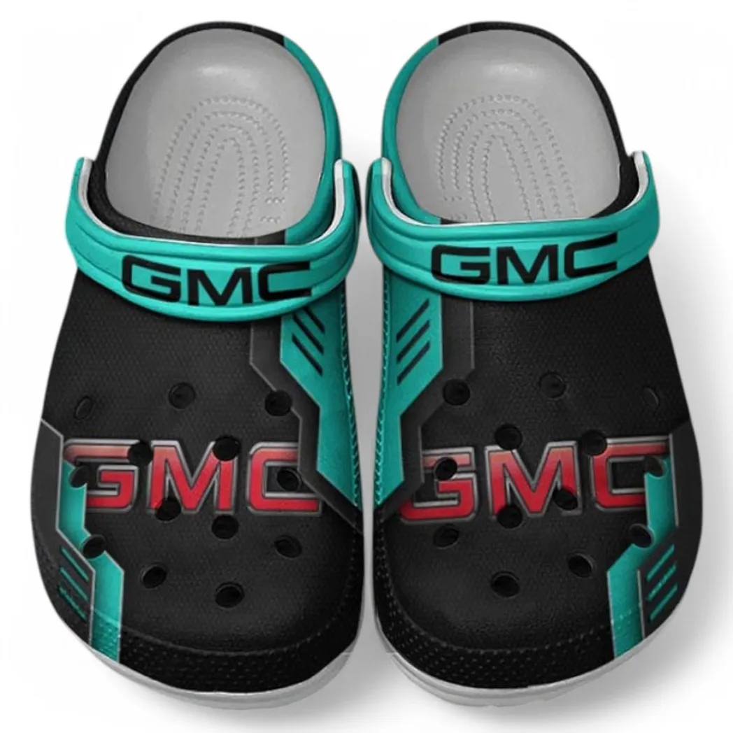 GMC Crocs Clogs Männer Frauen, Geschenk für GMC Fan CAR185031525287 - Cyan