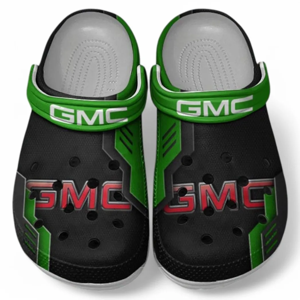 GMC Crocs Clogs Männer Frauen, Geschenk für GMC Fan CAR185031525287 - Grün