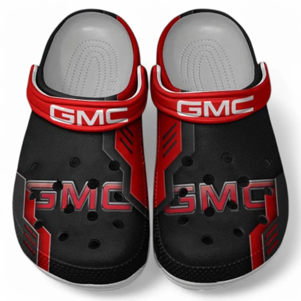 GMC Crocs Clogs Männer Frauen, Geschenk für GMC Fan CAR185031525287 - Rot