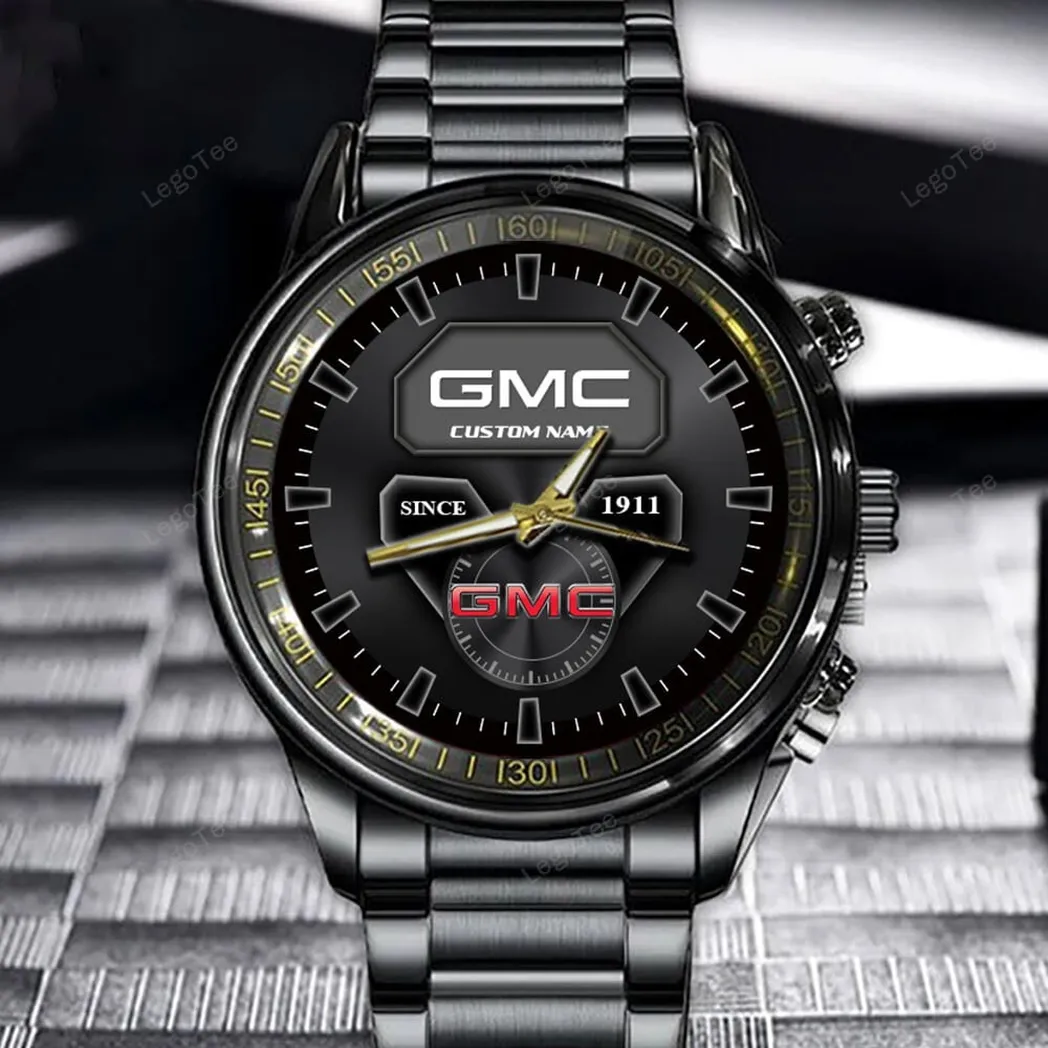 gmc uhren edelstahl uhr fr gmc fans geschenk fr papa car32803270250336