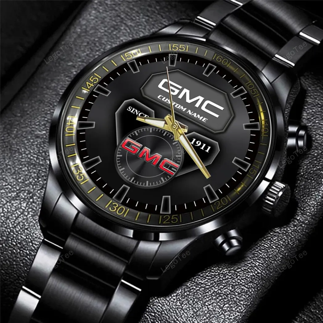 gmc uhren edelstahl uhr fr gmc fans geschenk fr papa car32803270250336 wmu1v