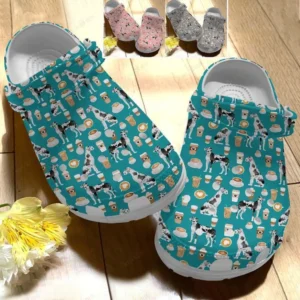 great dane white sole great dane and coffee 2 crocs personalized crocs classic clogs weyvs